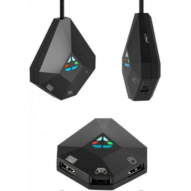 Mouse And Keyboard Converte, Usb Connection ,keyboard And Mouse Adapter For Ps4, Ps3, Xbox One, Xbox 360, Nintendo Switch Lite Good