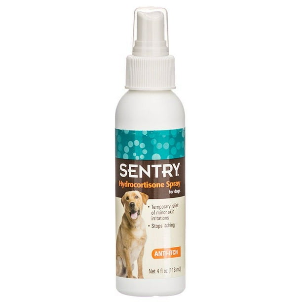 Sentry Hydrocortisone Spray for Dogs AntiItch Medication 4 fl oz
