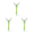 thumbnail image 2 of Matsuzay Cepillo de de silicona en forma de U para niños, mango de 360 ​​grados para niños pequeños, suministros de limpieza de mano para Type4 NO4 Matsuzay CBP092623, 2 of 6