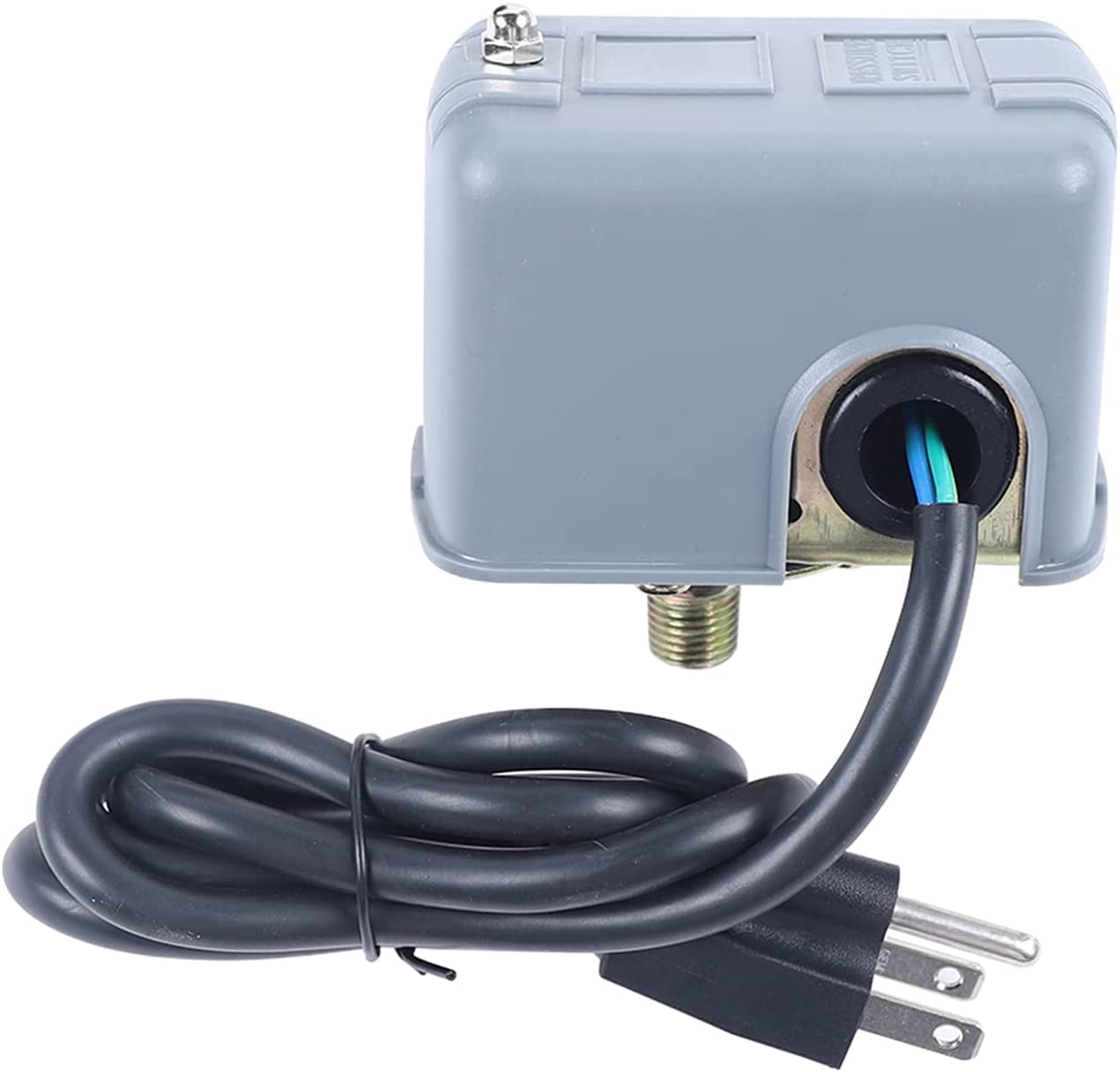Fetcoi,1HP Shallow Well Jet Pump W/ Pressure Switch Homes Supply Water 750W Max Speed 3420 Rpm For Shallow Wells 110V