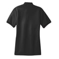 thumbnail image 5 of Port Authority L500 Ladies Silk Touch Polo, Black, 4XL 2-Pack, 5 of 5
