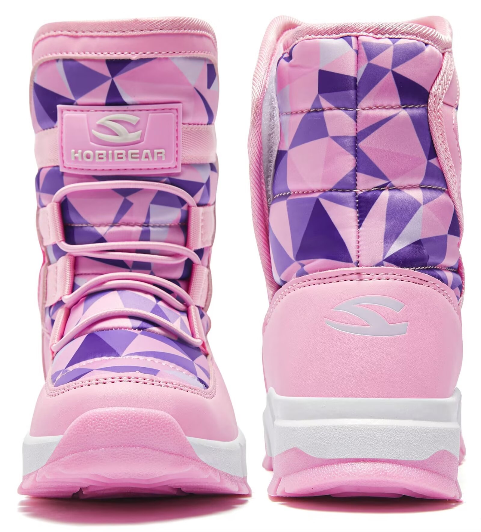 Hobibear Kids' Waterproof Snow Boots with Faux Fur Lining photo 4
