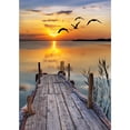 thumbnail image 1 of Wdftyju Ronda completa diamante pintura costa atardecer rhinestone mosaico hogar pared arte artesanía Wdftyju 4qa6rj7yp0tb1dd5, 1 of 9