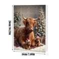 thumbnail image 3 of Countdown Sets Christmas Home Decorate Advent Calendar Collectible Funny Cow Set Commemorative Holiday 2024 2025 Christmas Home, 3 of 6