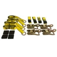 thumbnail image 3 of Adjustable Car Tie Down Kit w/ Snap Hooks, 4pc Set, 3 of 8