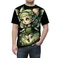 thumbnail image 5 of Fairytale Princess Animation Unisex AOP Cut & Sew Tee, 5 of 7