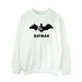 thumbnail image 1 of DC Comics Womens Batman Black Stare Logo Sweatshirt, 1 of 3