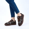 thumbnail image 7 of Ecetana Women's Lace Detail Fashion Sneakers Comfortable Casual Dress Sneakers Walking Trendy Footwear, 7 of 7