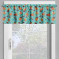 thumbnail image 2 of Ambesonne Autumn Pumpkin Valance Pack of 2, Thanksgiving, 42"X12", Multicolor, 2 of 5