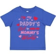 thumbnail image 3 of Inktastic Valentine's Day I'm My Daddy's Girl and My Mommy's World Girls Toddler T-Shirt, 3 of 5