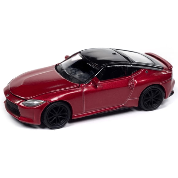 2023 Z Passion Rouge Métallique avec Toit Noir Série "Import Legends" Modèle Réduit 1/64 par Auto World