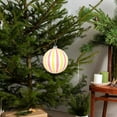 thumbnail image 6 of Christmas Pumpkin Ball Ornament - Plastic Christmas Tree Decor with Durable Stitching and Hanging String, Festive Holiday Gift, 6 of 7