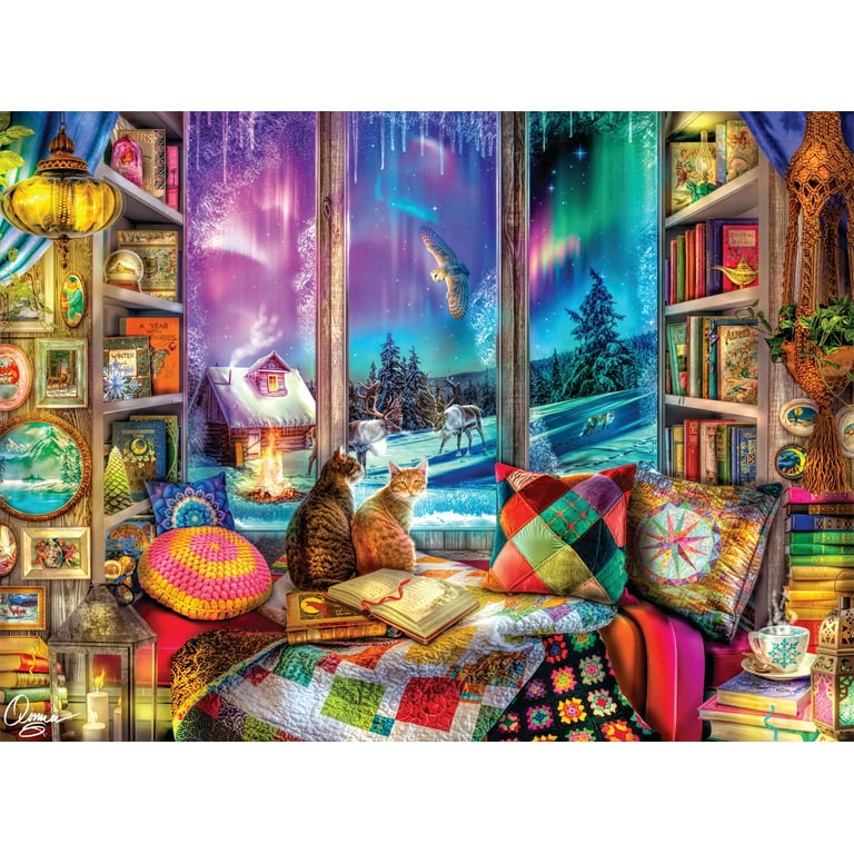 Buffalo Games, Jigsaw Puzzle, 1000-Piece Winter Reading Nook