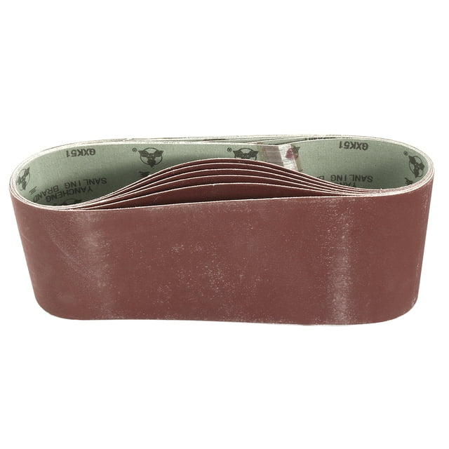 Cintas de Lijado de Óxido de Aluminio Uxcell 4" x 24" 600 Grano Costura Flush 6 Paquete