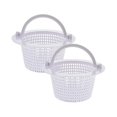 thumbnail image 1 of Swimming Pool Skimmer Replacement Basket With Handle, 2 Pack - Above Ground Pool Thru-wall Skimmer, 1 of 4