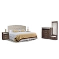 thumbnail image 1 of Recamara Kessa Muebles  King Size Moscu Café, 1 of 1