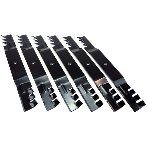 (6) Blades for John Deere 42" D100 LA100 AM137328 AM141033 GX22151 GY20850