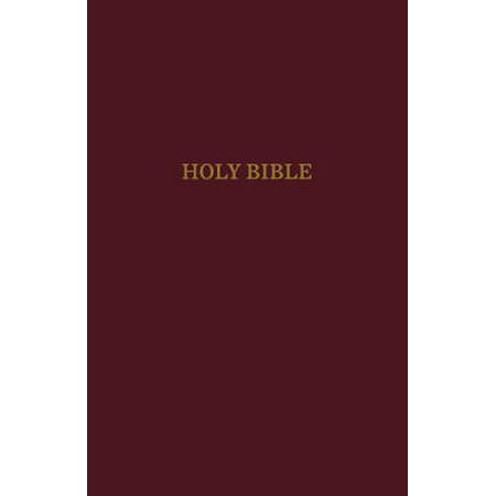 KJV, Gift and Award Bible, Imitation Leather, Burgundy, Red Letter
