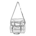 thumbnail image 4 of Transparent Tote Bag, Waterproof Clear Handbag  For Sunscreen For Wallet Gray, 4 of 8