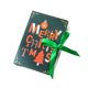 thumbnail image 1 of Cajas de regalo navideñas de 5" de cartón de colores para bodas y fiestas. inglés verde, 1 of 8