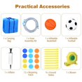 thumbnail image 6 of Inflatable Water Slide  7-in-1 Giant Waterslide Park For Outdoor Fun With Soccer Splash Pool 735w Blower Blow Up Slides Inflatables And Adults Backyard Party Gifts, 6 of 7