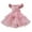 Pink, variant on ZACPNCV Girl Flower Dress Flower Design Princess Wedding Dress for Toddler and Baby Girl Beige 7-8 Years