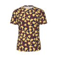 thumbnail image 5 of Wukai Cute Small Farm Birds Print Men's Short-Sleeved Mesh T-Shirt,Quick-Dry Short Sleeve Workout T-Shirt-6X-Large, 5 of 8