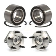 6 on 5.5 Trailer Hub Drum Kit w/ 12x2 Electric Brakes For 5200-6000 lbs Axle
