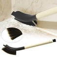 thumbnail image 4 of Crevice Cleaning Brush, Hard Bristle Grout Brush Gap Cleaner Tool for Tight Groove Spaces, Multi-Use Crevice Gap Cleaning Brush Scrub Tool for Bathroom, Sliding Shower Door, 1Pc(Beige,12.8x1.7"), 4 of 8