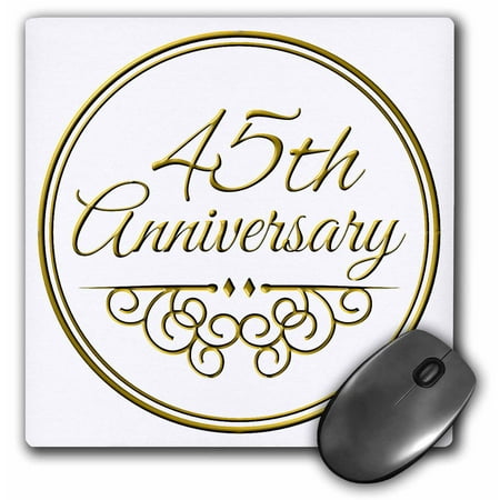 gift - gold text for celebrating wedding anniversaries - 45 years ...