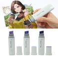 thumbnail image 3 of Jumbo Markers, 3pcs Paint Jumbo Markers DIY Durable  For Drawing Blue Purple,Red Purple, 3 of 8