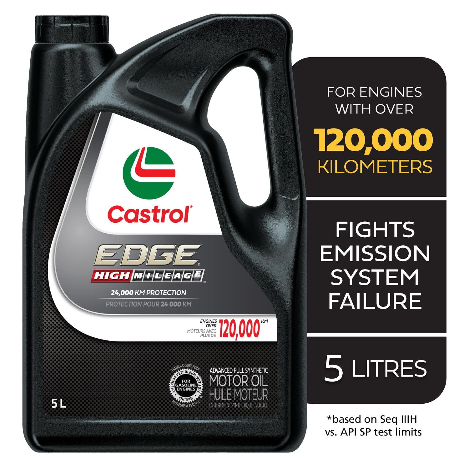 CASTROL EDGE HIGH MILEAGE 0w20 1L×6缶 SP GF-6 全合成油 新品