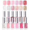 thumbnail image 1 of Set de esmaltes de uñas Beetles 12 colores Jelly Pink de secado rápido, 1 of 8
