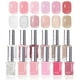 thumbnail image 1 of Set de esmaltes de uñas Beetles 12 colores Jelly Pink de secado rápido, 1 of 8