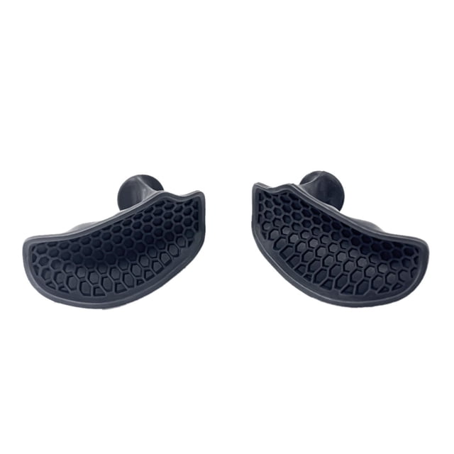koolsoo Weight Lifting Grips Finger Exerciser for Bodybuilding Cross Training Shrugs Black