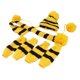 thumbnail image 1 of GOOHOCHY 1 juego de gorro y bufanda de punto para perro, disfraz cálido para perro, ropa de fiesta para mascotas, accesorios de invierno, talla L, amarillo y marrón, 1 of 8