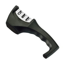 TABLZONE Kitchen Sharpening Stone Black Fixed Angle Cutter Sharpener 1 Pc and Easy to Use