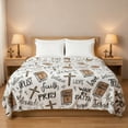 thumbnail image 4 of Kingfansion Super Soft Christian Bible Jesus Throw Blanket, Jesus Bible Verse Warm Faith Prayer Blanket, Cozy Bible Verse Warm Blankets for Home Decor, Prayer, Reading & GiftingPlush Flannel Fleece, 4 of 6