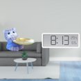 thumbnail image 2 of Bandeja Moderna De Resina Con Forma De Gato Y Reloj Digital Para Decoración Del Hogar, La Oficina, La Joyería, Los Aperitivos, La Temperatura Y La Humedad., 2 of 8