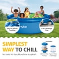thumbnail image 4 of Funsicle QuickSet 10' x 30" Round Inflatable Top Ring Above Ground Swimming Pool Set, 4 of 6
