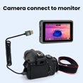 thumbnail image 2 of Estbridge8K HDMI-Compatible 2.1 To Mini HDMI-Compatible Coiled Cable 48Gbps(A To C Mini), 2 of 9