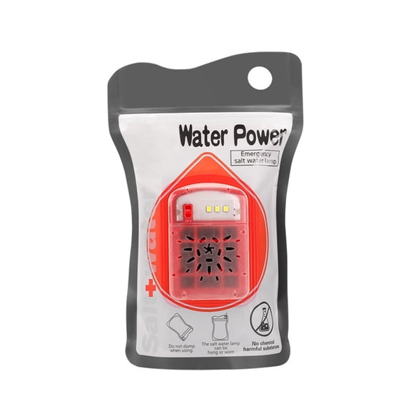 YIEMEEN Portable Salt Water Emergency Lamp for Outdoor Camping Night Fishing Lamp