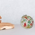 thumbnail image 3 of Christmas Led Crackled Glass Ornament Decor Joy, 3 of 3