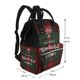thumbnail image 2 of Fotbe Wonderful Time Christmas Mochila Maternidad - Lona de Sarga Impermeable, Mochila de Pañales de Gran Capacidad con Múltiples Bolsillos y Correas Ajustables, 2 of 6