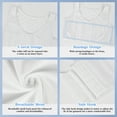 thumbnail image 5 of Chest Binder for V Neck Hook Elastic Band Binder Breast Binder Tank Top, 5 of 7