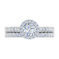 thumbnail image 3 of 1.25 Carat Diamond Bridal Ring Band Set in 14K White Gold (Ring Size 6.5), 3 of 5