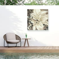 Color Bakery 'Winter White II' Outdoor All-Weather Wall Decor