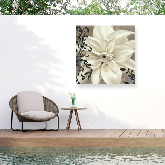 Color Bakery 'Winter White II' Outdoor All-Weather Wall Decor