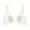 White, variant on Ultra-Thin Seamless Rabbit Ear Bra Breathable, Push Up, Soft Support, Minimizing for Large Busts in Summer