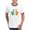 Black/White, variant on CafePress - Vintage Irish Flag Shamrock T Shirt - 100% Cotton Ringed T-Shirt